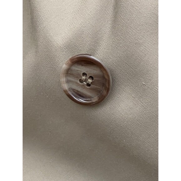 Vintage LONDON FOG Men’s 40 Reg - Double Breasted Trench Coat Belted Liner Beige - Picture 14 of 16